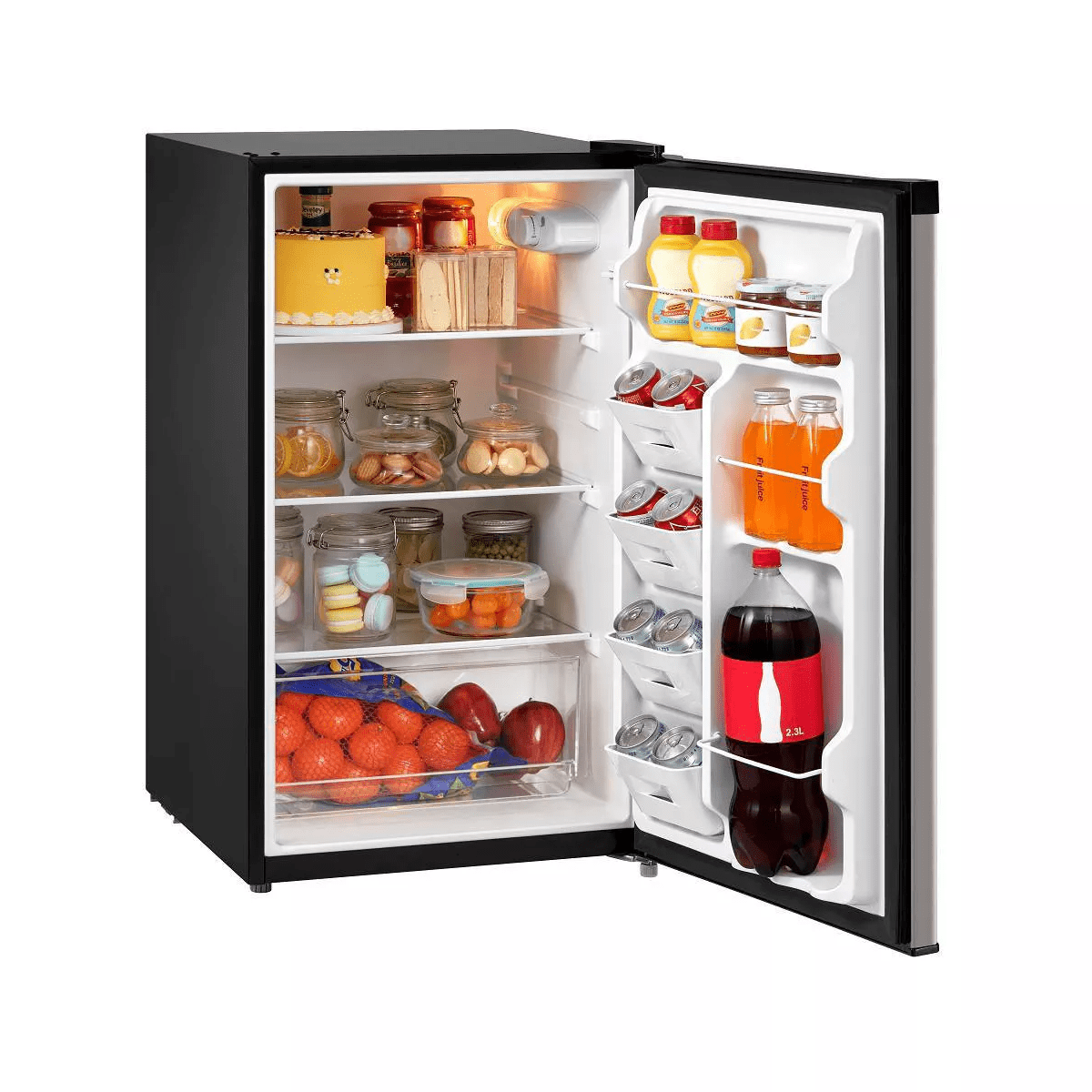 Midea 4.4 Cu Ft Compact Refrigerator: Energy Star Certified, Freestanding, Space-Saving, Adjustable Shelves, Dorm Fridge - Image 3