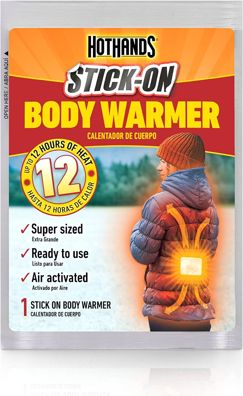 Adhesive Body Warmer (40 Count) - Image 2