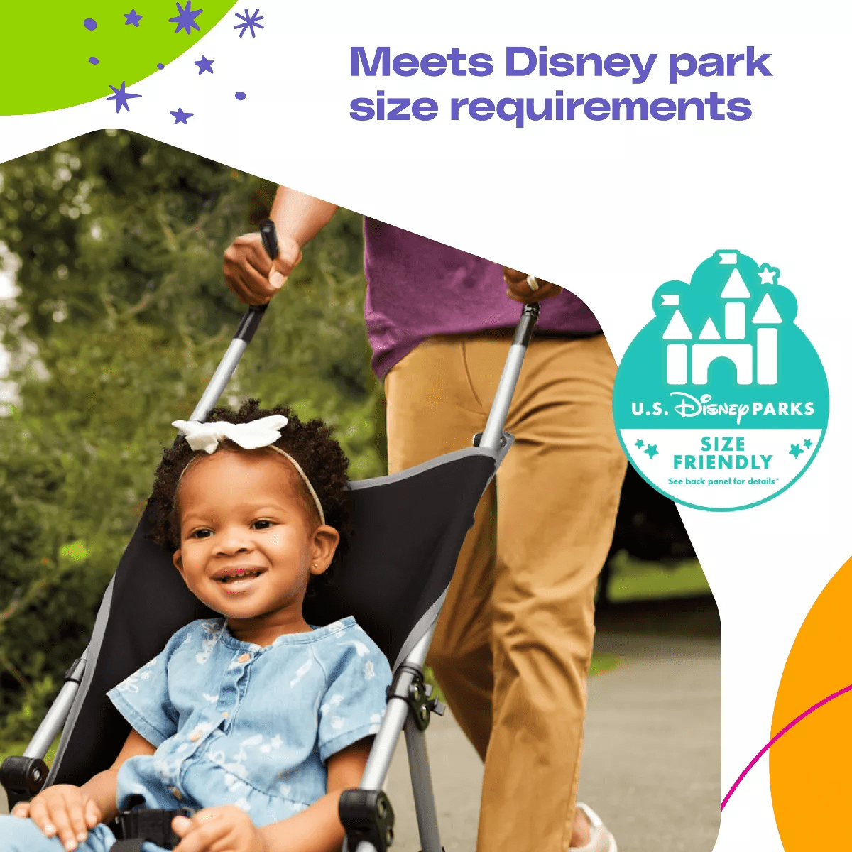 Cosco Umbrella Stroller - Black - Image 6