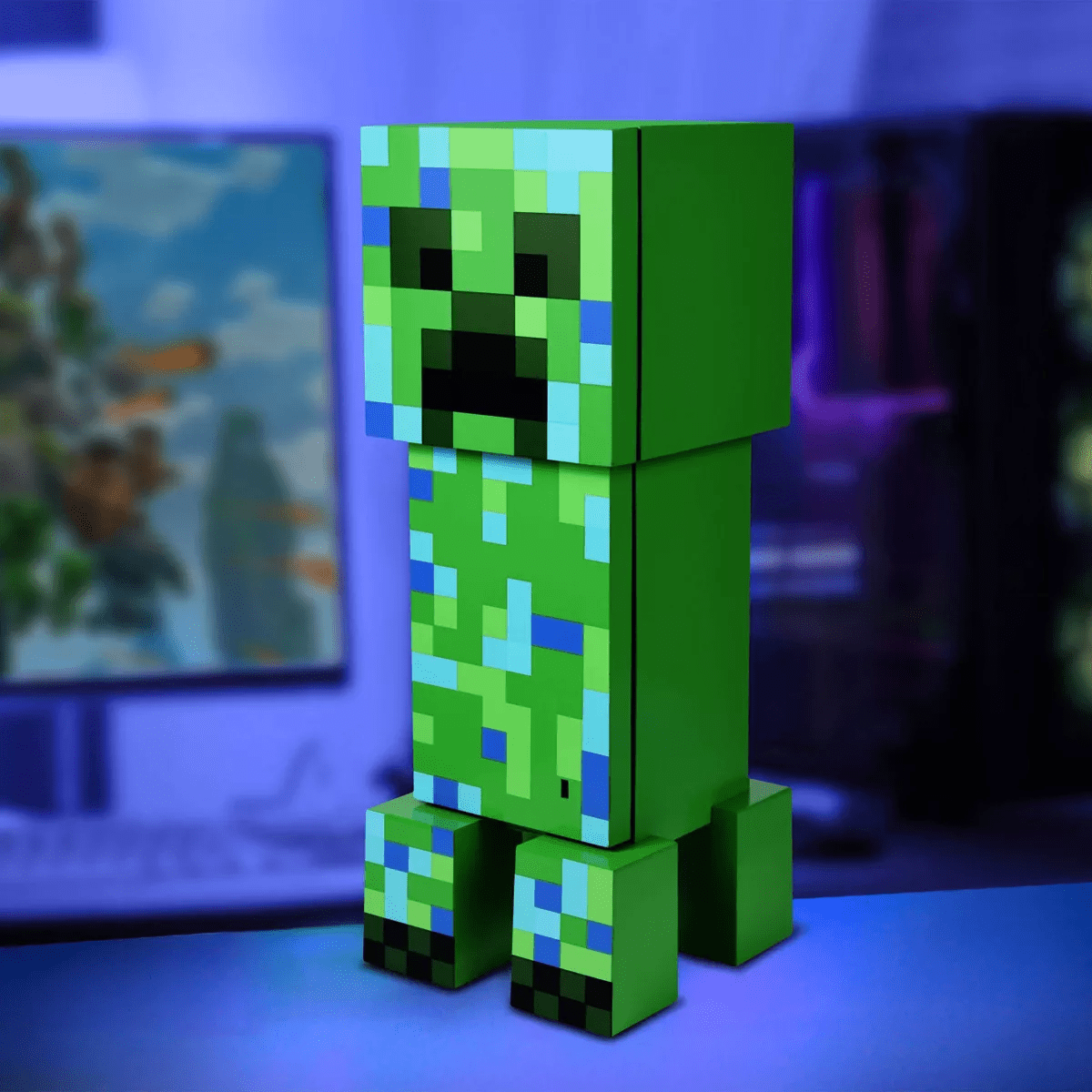 Minecraft Charged Creeper Figural Mini Fridge - Image 2