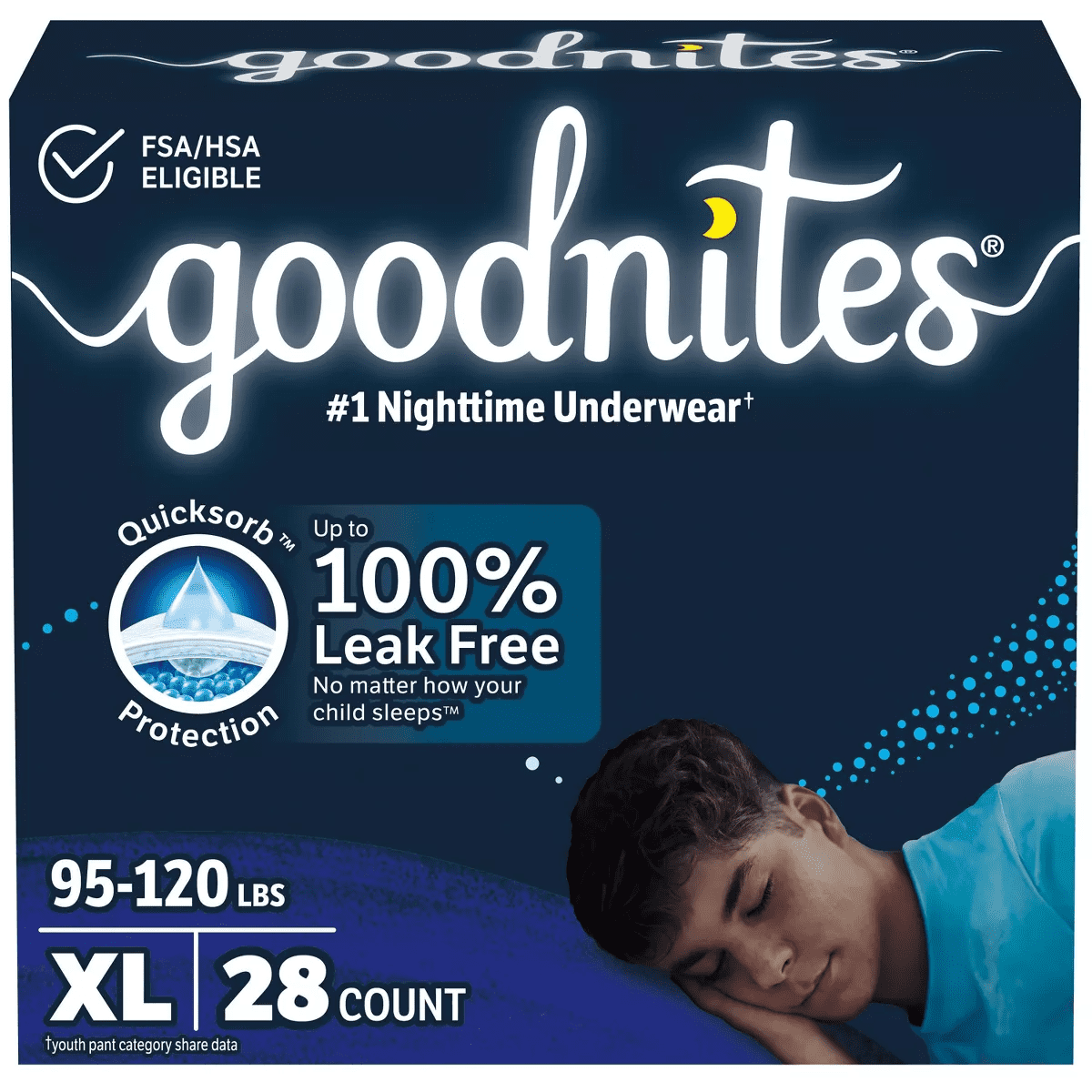 Goodnites Boys' Nighttime Underwear - (Select Size and Count) - Image 16