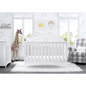 Delta Children Perry 6-In-1 Convertible Crib - Greenguard Gold Certified