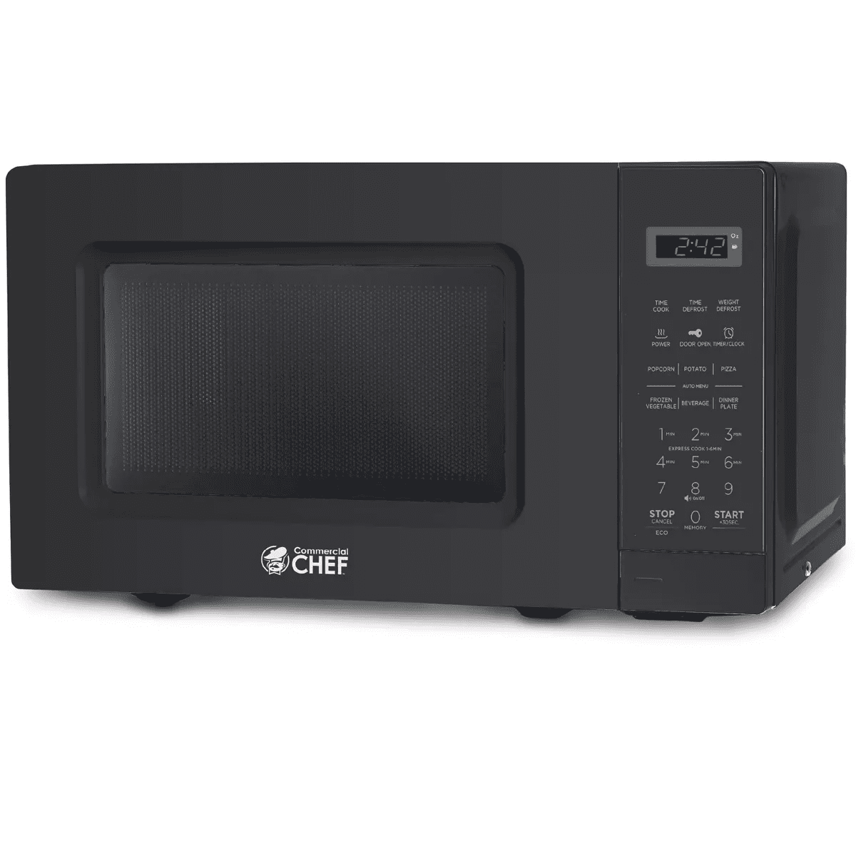 COMMERCIAL CHEF Countertop Microwave Oven 0.7 Cu. Ft. 700W