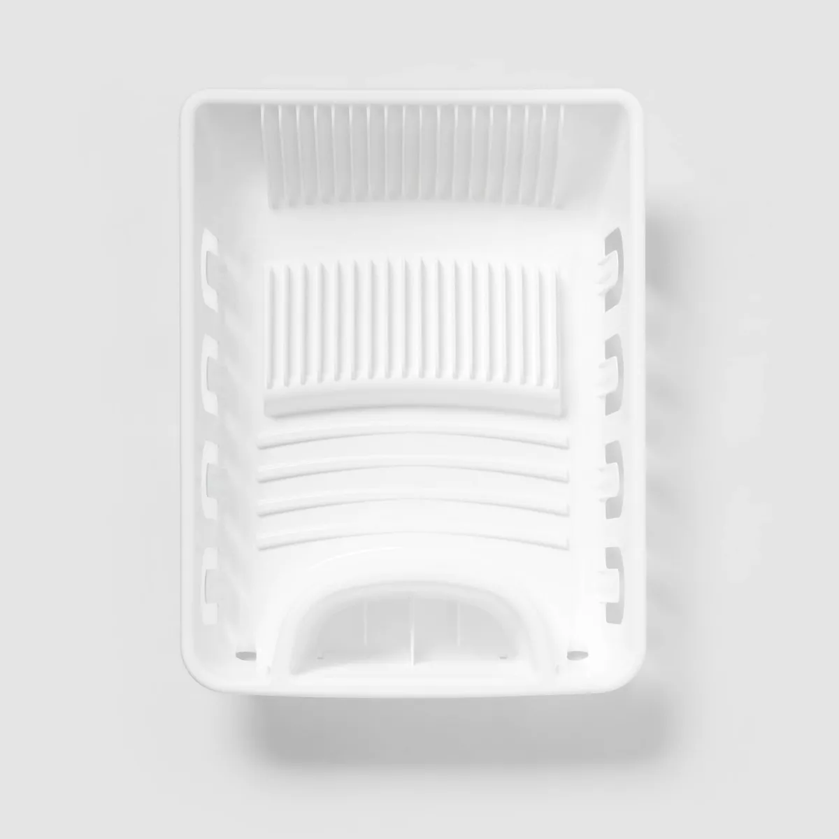 Plastic Dish Drainer White - Brightroom™: Freestanding Polypropylene Dish Drying Rack, Hand Wash, 17.4" Depth - Image 3