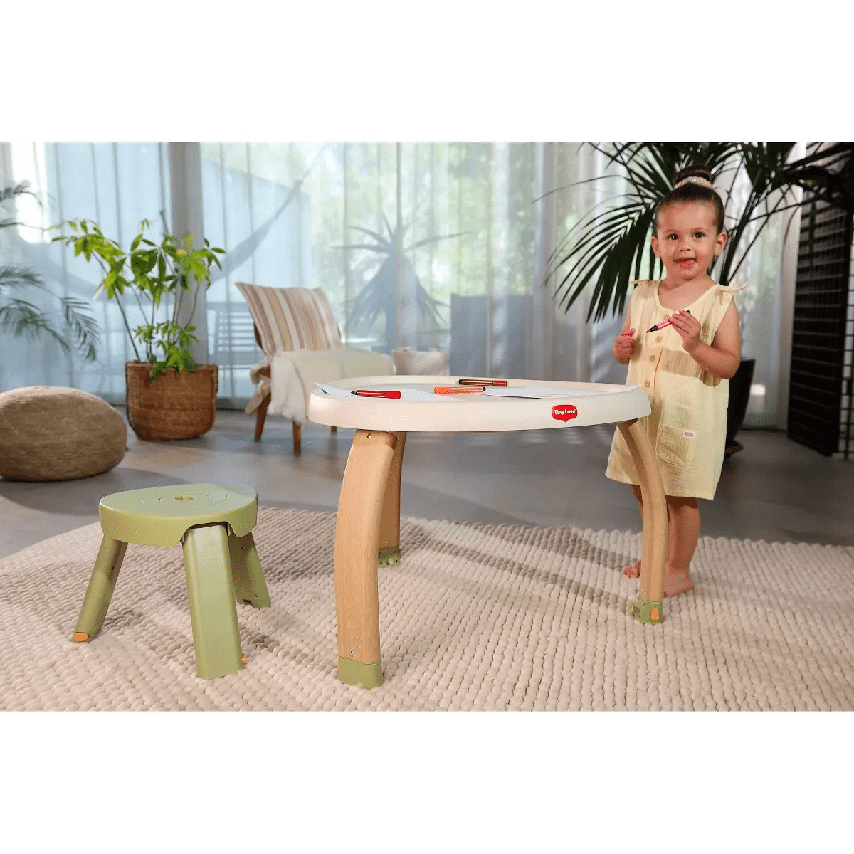 Tiny Love 5-In-1 Deluxe Stationary Activity Center - Boho - Image 17