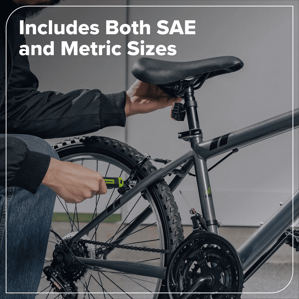 Greenworks SAE & Metric Hex Wrench Set - Image 3