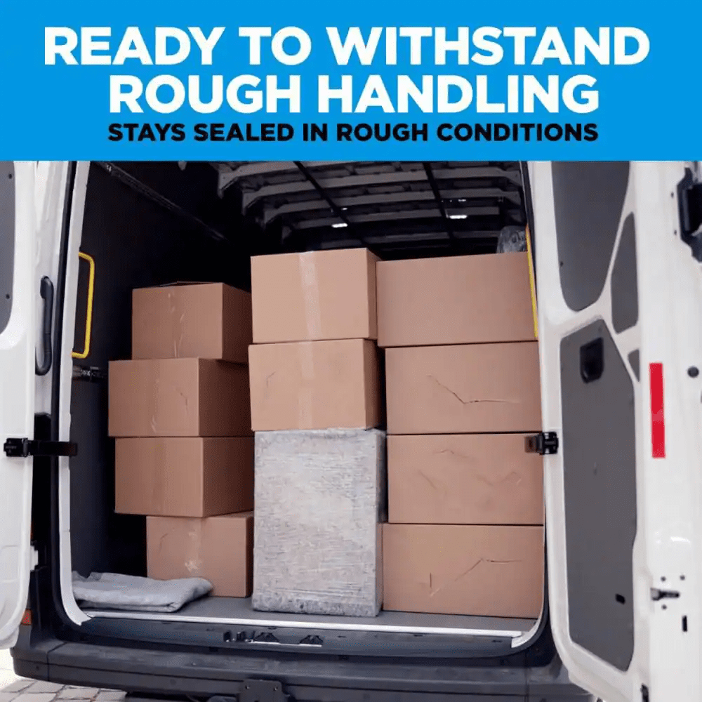 1.88 In. X 22.2 Yds. Heavy Duty Shipping Packaging Tape with Dispenser - Image 6