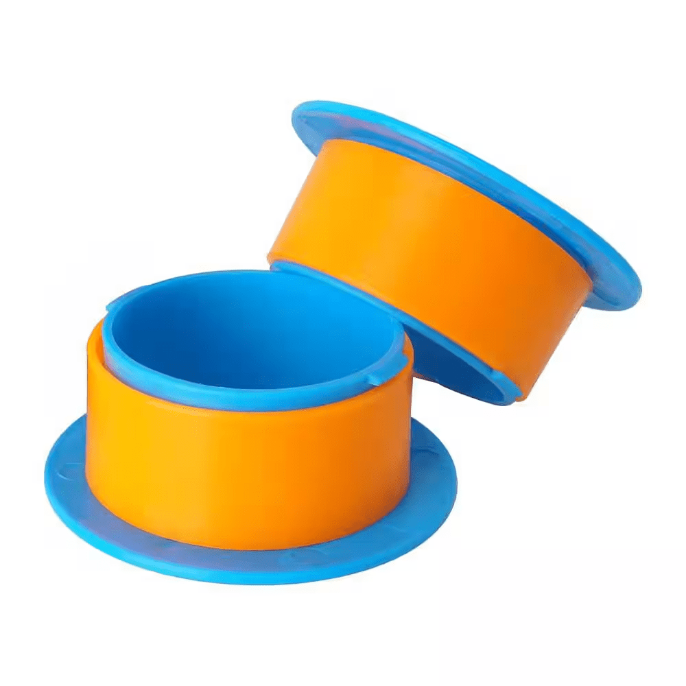 Stretch Wrap Dispenser Plastic Hand Saver for 3 Core Shrink Wrap Holder Blue Durable Design for Fast Efficient Wrapping - Image 3