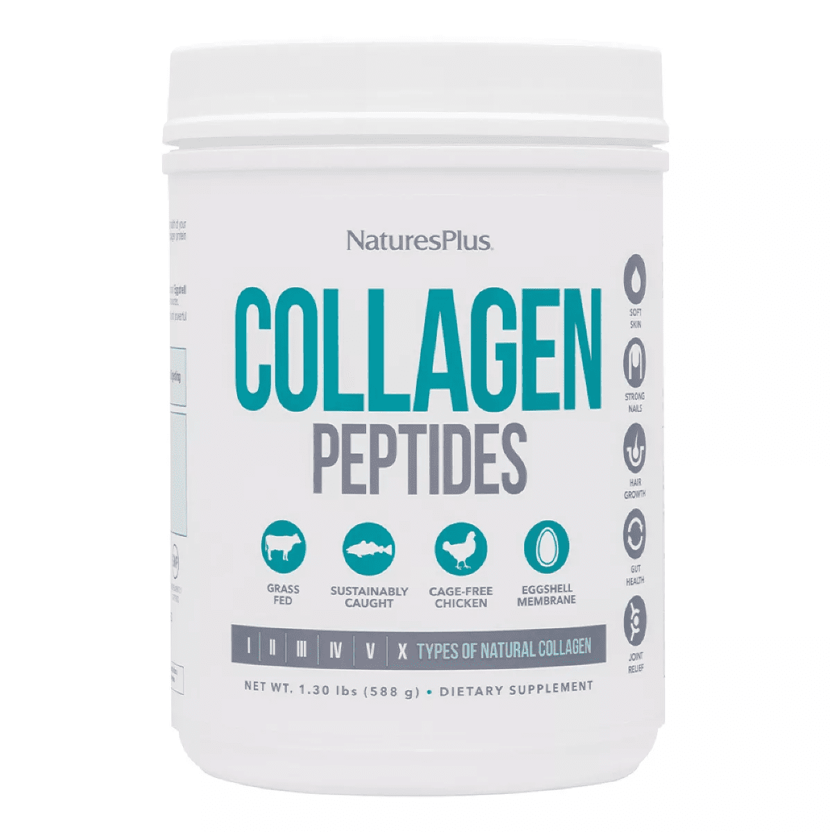 Collagen Peptides by Nature'S plus - 1.30 Lb (588 G) Powder
