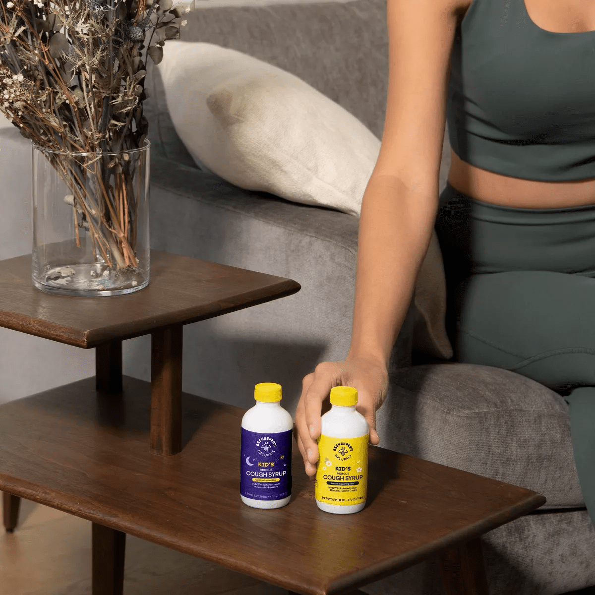 Beekeepers Naturals Kids' Nighttime Propolis Cough Syrup - 4 Fl Oz - Image 8