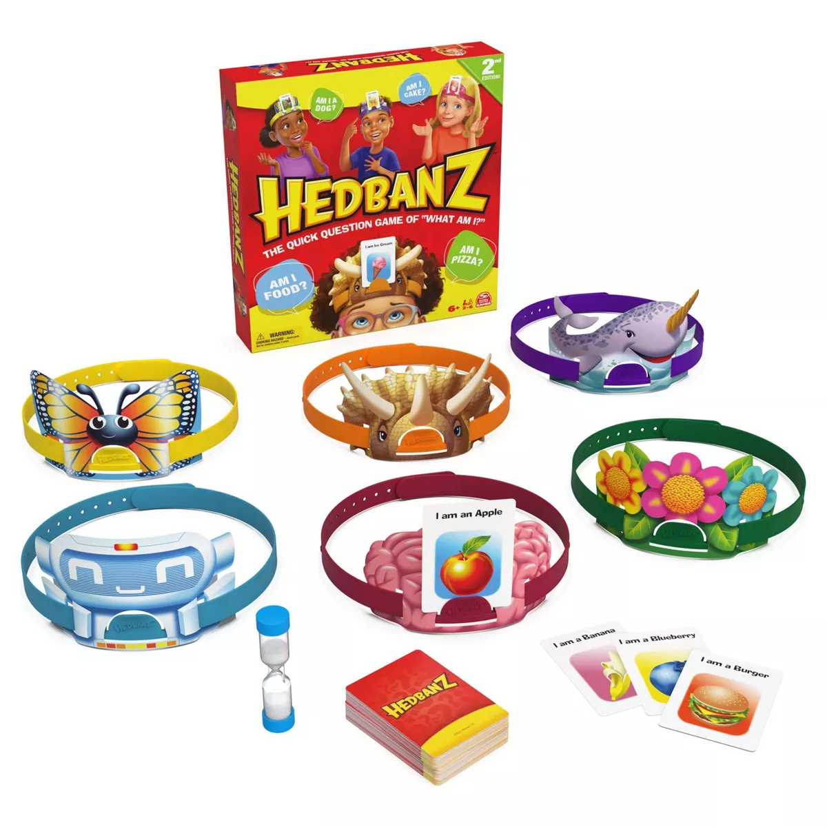 Hedbanz 2Nd Edition Picture Guessing Board Game
