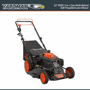 22 In. 201 Cc SELECT PACE 6 Speed CVT High Wheel RWD 3-In-1 Gas Walk behind Self Propelled Lawn Mower