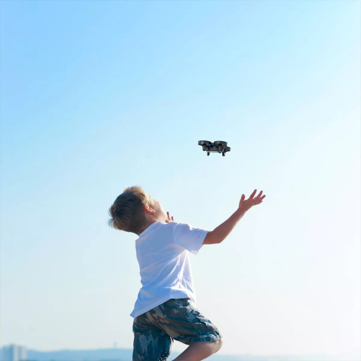 Snaptain SP350 RC Mini Drone - Blue: Rechargeable Starter with Remote Control, Indoor Use, Beginner Friendly, 7 Min Flight Time - Image 9