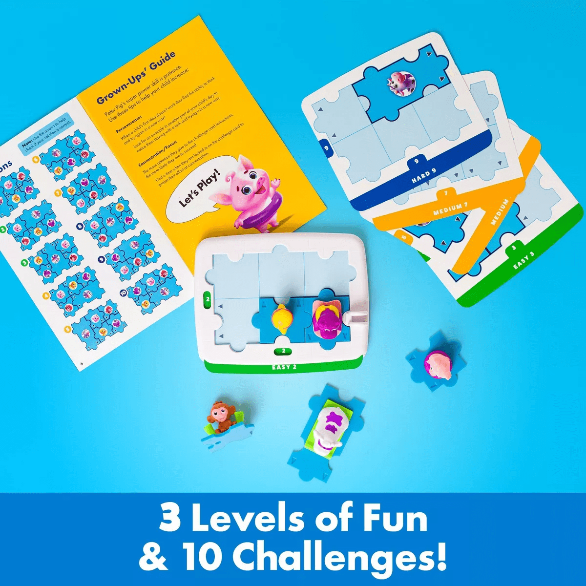 Thinkfun Friends - Splishsplash Pig'S Pool Party Puzzle Game: Creative Thinking, Problem Solving, Solo Board Game - Image 8