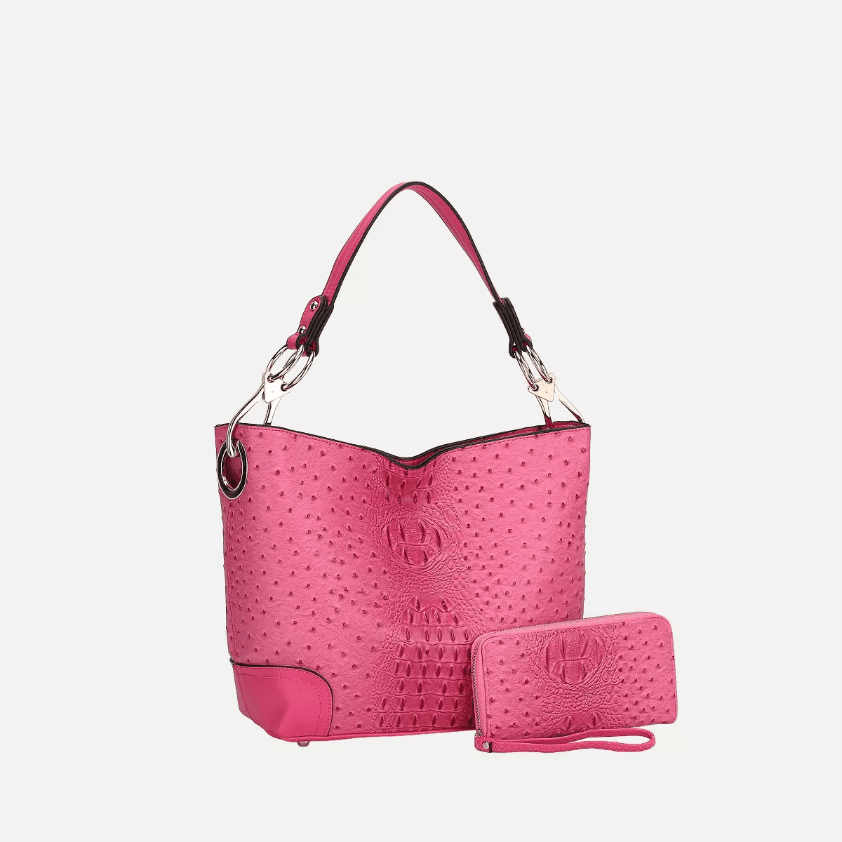 MKF Collection Wandy Soft Vegan Leather Hobo & Wallet Set by Mia K - Image 11