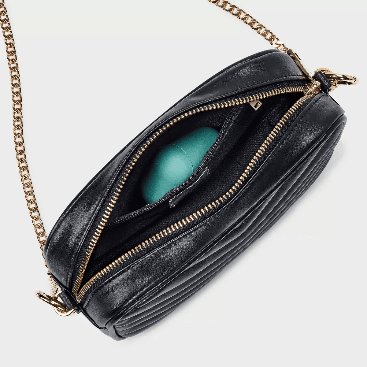 Quilted Camera Crossbody Bag - a New Day - Image 4