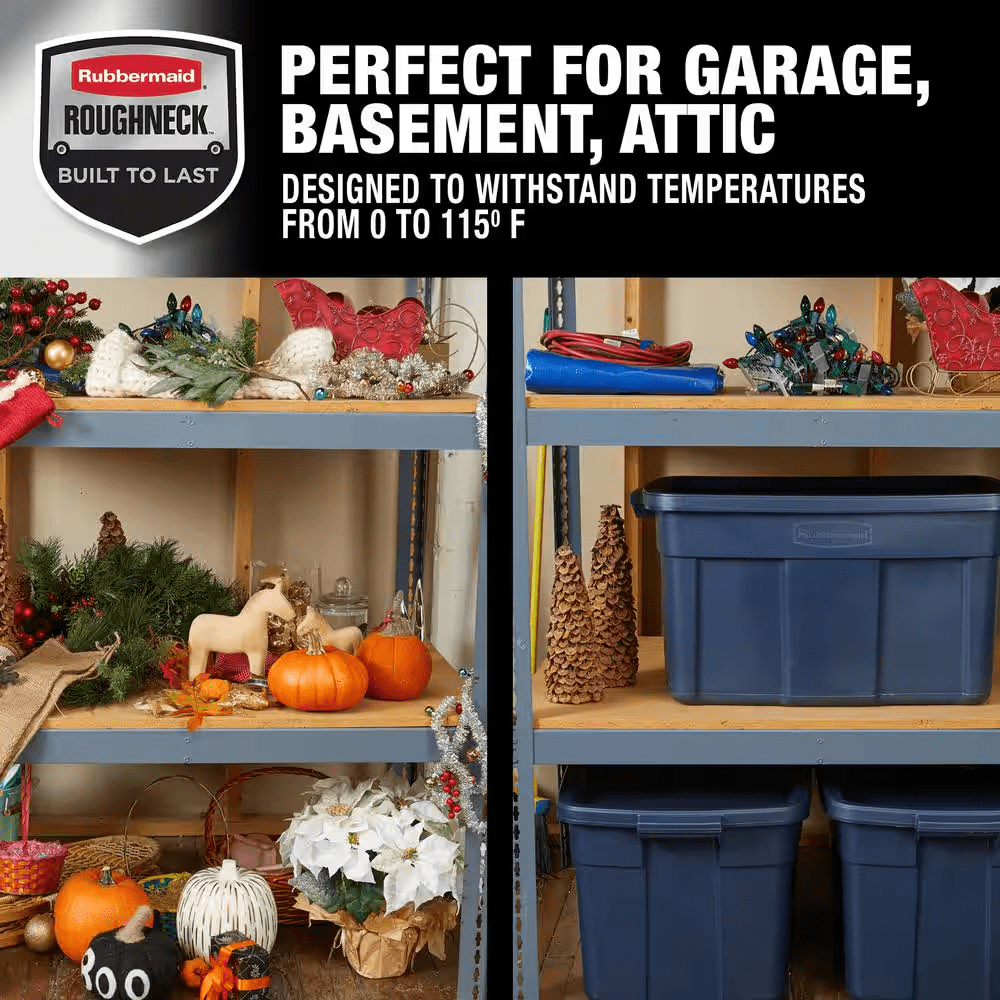 31 Gal. Storage Tote Box in Dark Indigo Metallic (3-Pack) - Image 6