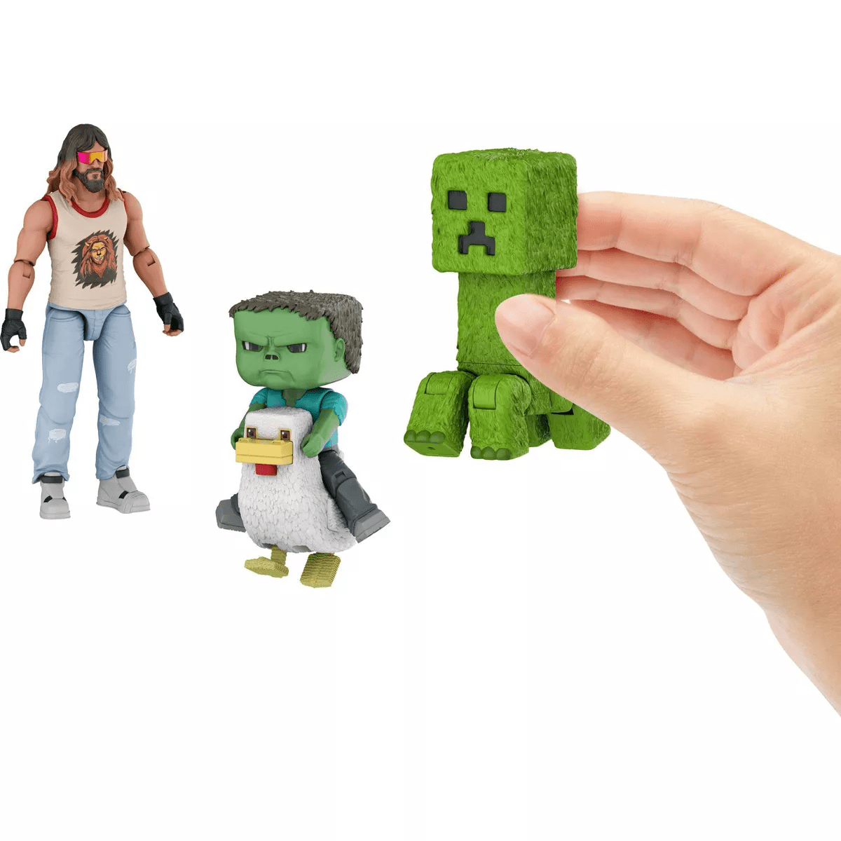 Minecraft Woodland Mansion Throwdown Toy Action Figure Multipack Inspired by the Movie - Image 4