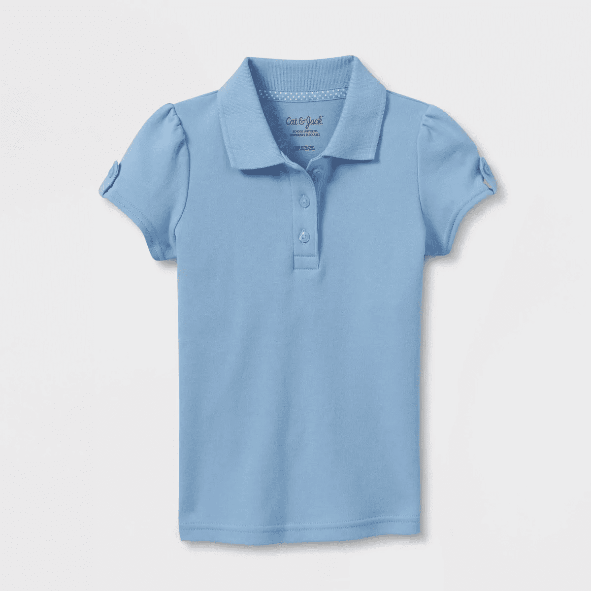 Toddler Girls' Short Sleeve Interlock Uniform Polo Shirt - Cat & Jack - Image 9
