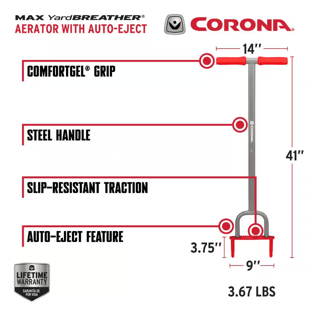 MAX Yardbreather Aerator with Auto-Eject 3.5 In. Soil Plugs - Image 10
