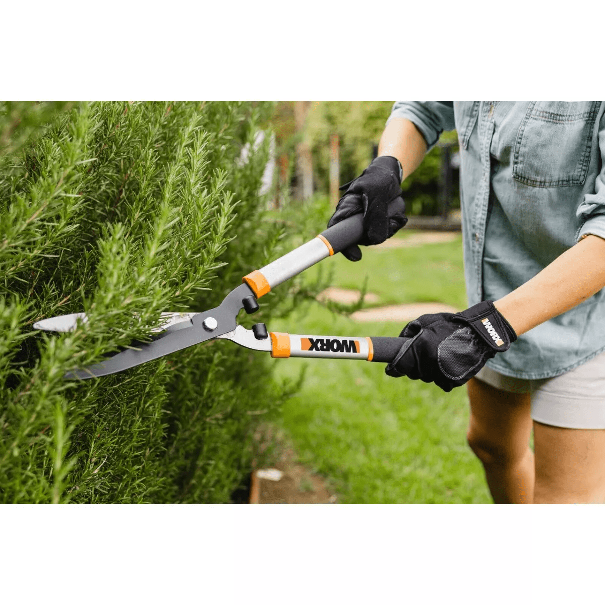 Worx WG062 9" Steel Blade Hedge Shears - Image 7