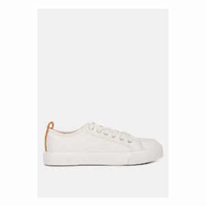 Chunky Sole Knitted Textile Sneakers