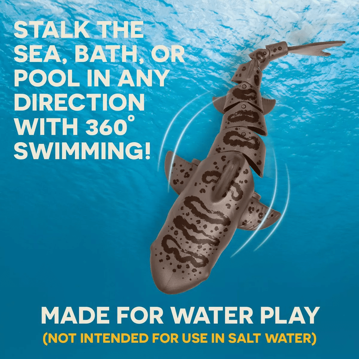 TERRA by Battat Remote Control Leopord Shark - Image 9