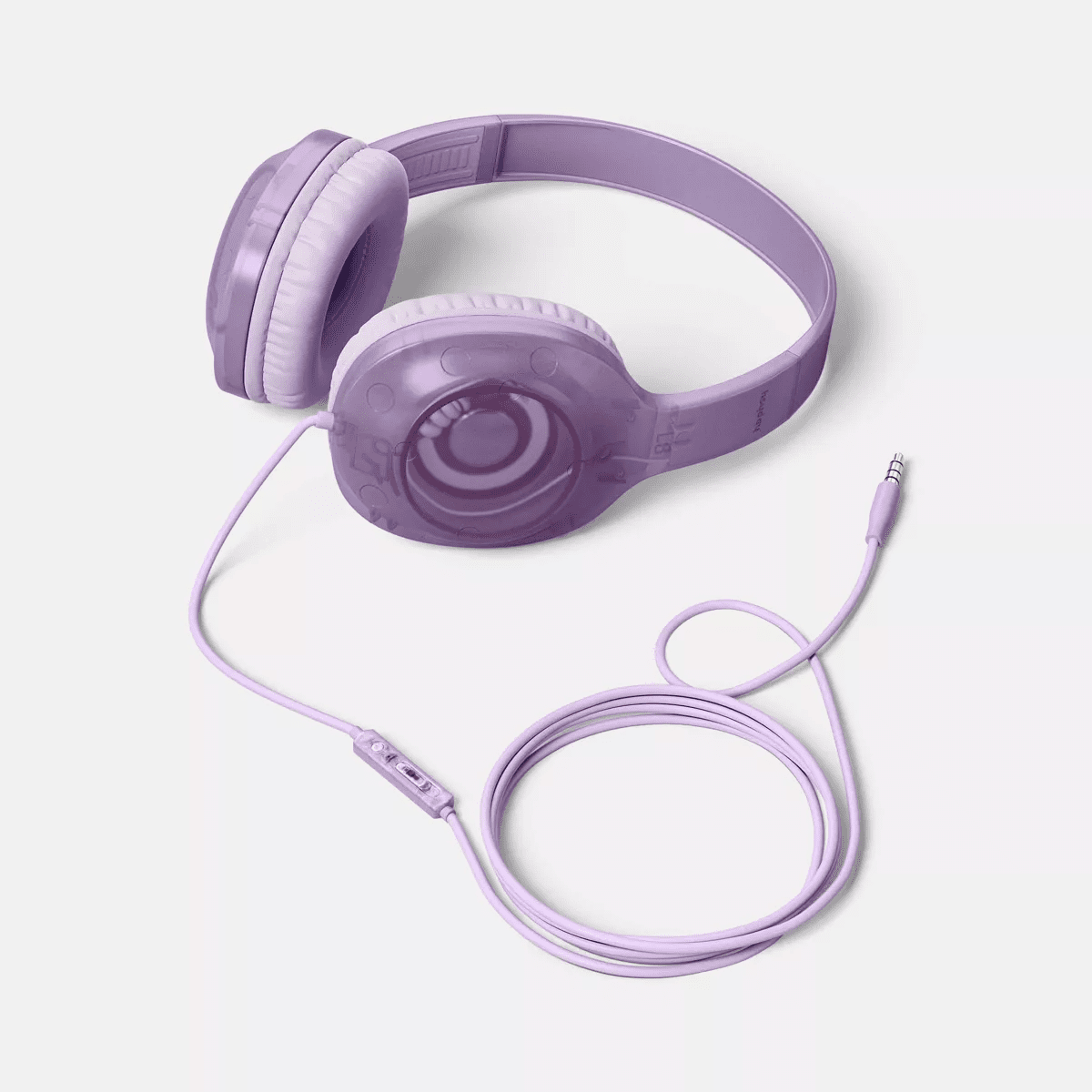 Wired On-Ear Translucent Jelly Headphones - Heyday - Image 2