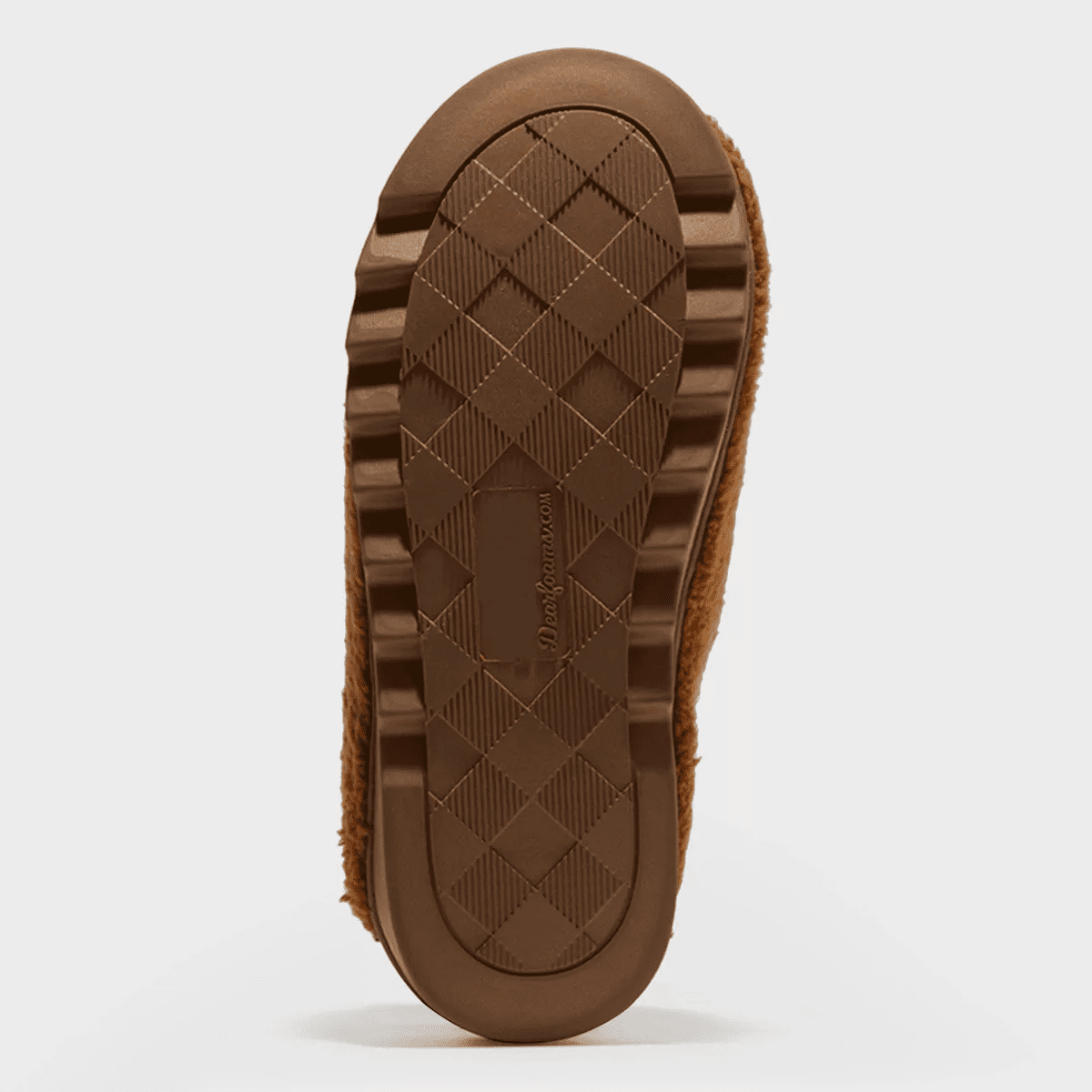 Dluxe by Dearfoams Women'S Saffron Teddy Scuff Slippers - Image 5