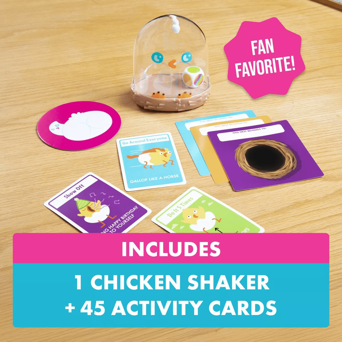 Kitten Games Hurry up Chicken Butt Game: Creative Social Skills Board for 2-6 Players - Image 4