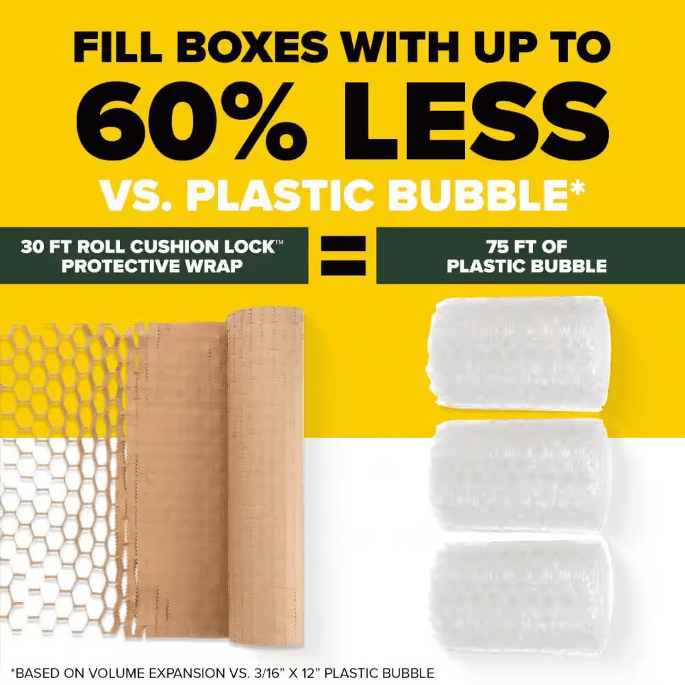 12 In. X 30 Ft. Cushion Lock Protective Packing Wrap - Image 7