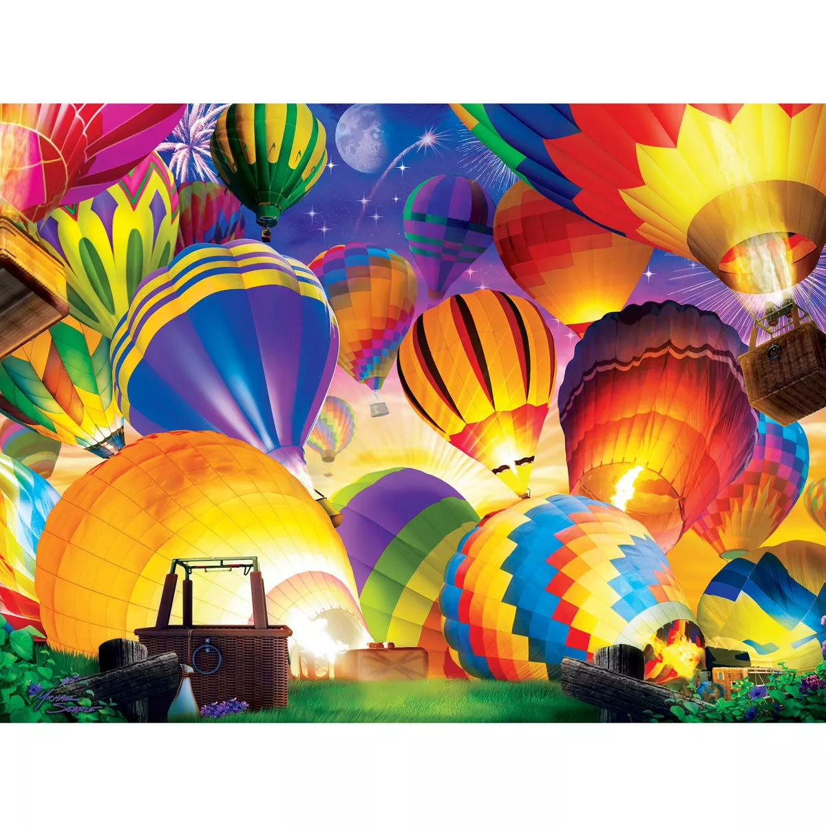 Masterpieces 300 Piece EZ Grip Jigsaw Puzzle - Taking Flight - 18"X24" - Image 3