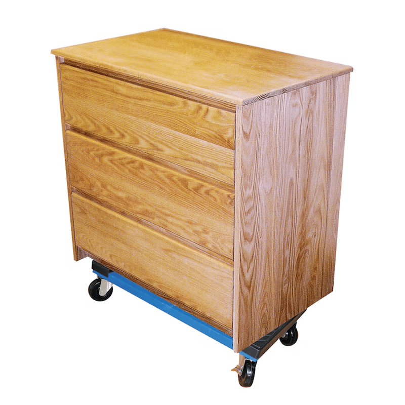 1000-Lb Capacity 4 -Wheel Blue Resin Dolly - Image 7