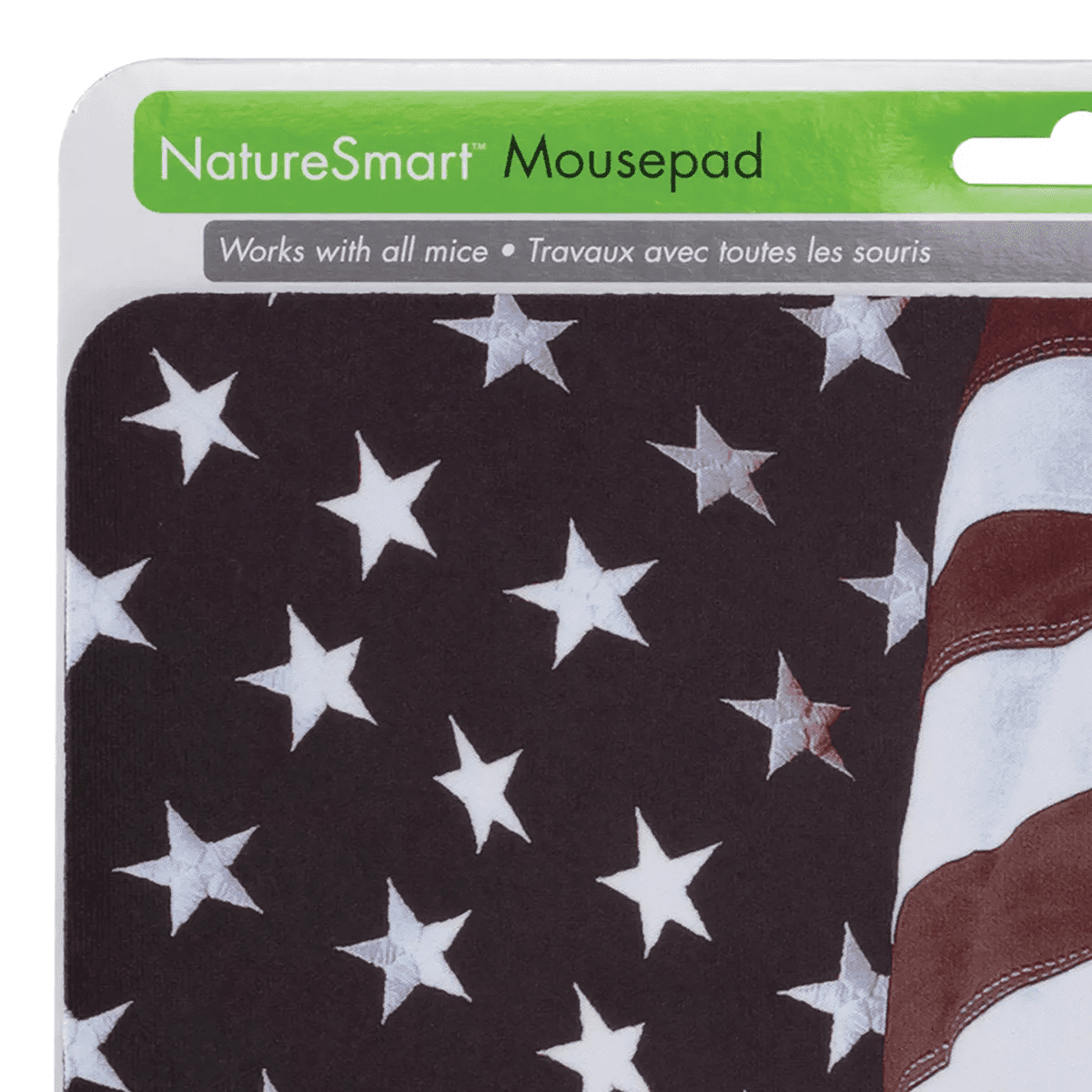 AllsopĀ® Old-Fashioned American Flag Mouse Pad in Red - Image 3