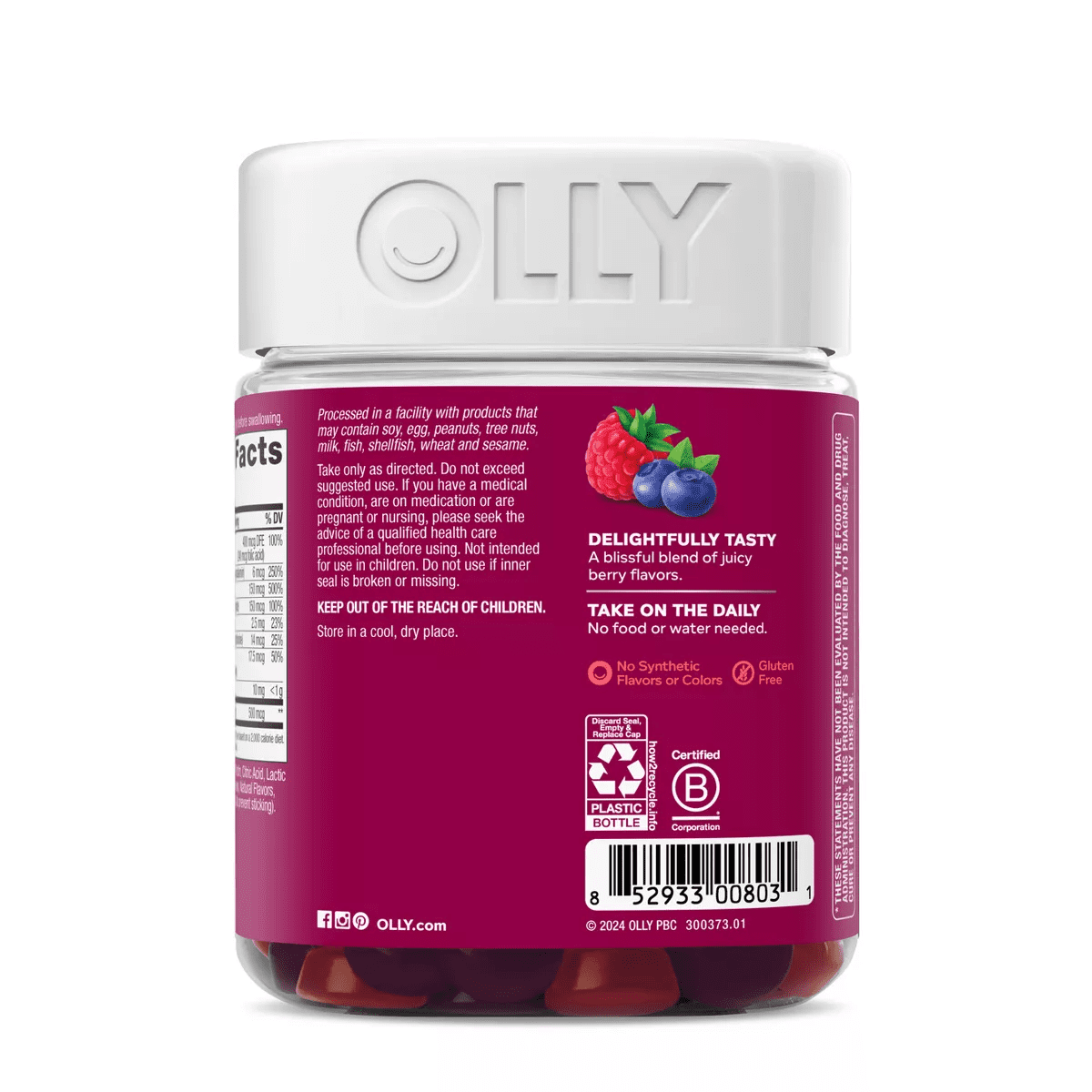 OLLY Women'S Multivitamin Gummies - Berry - Image 8