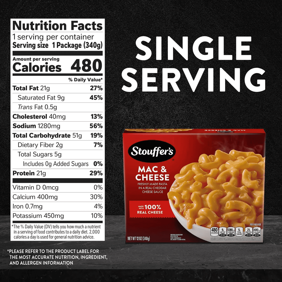 Stouffer'S Mac and Cheese Frozen Meal - 12Oz - Image 7