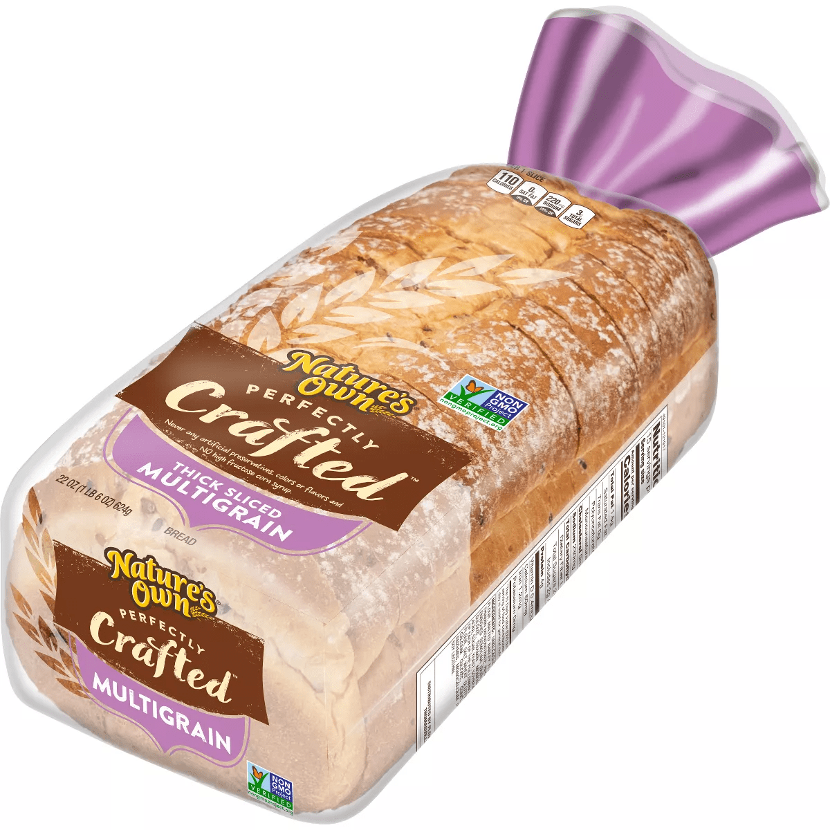 Nature'S Own Perfectly Crafted Multigrain Sandwich Bread - 22Oz - Image 6