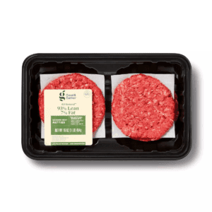 93/7 Ground Beef Burger Patties - 1Lb - Good & Gather™