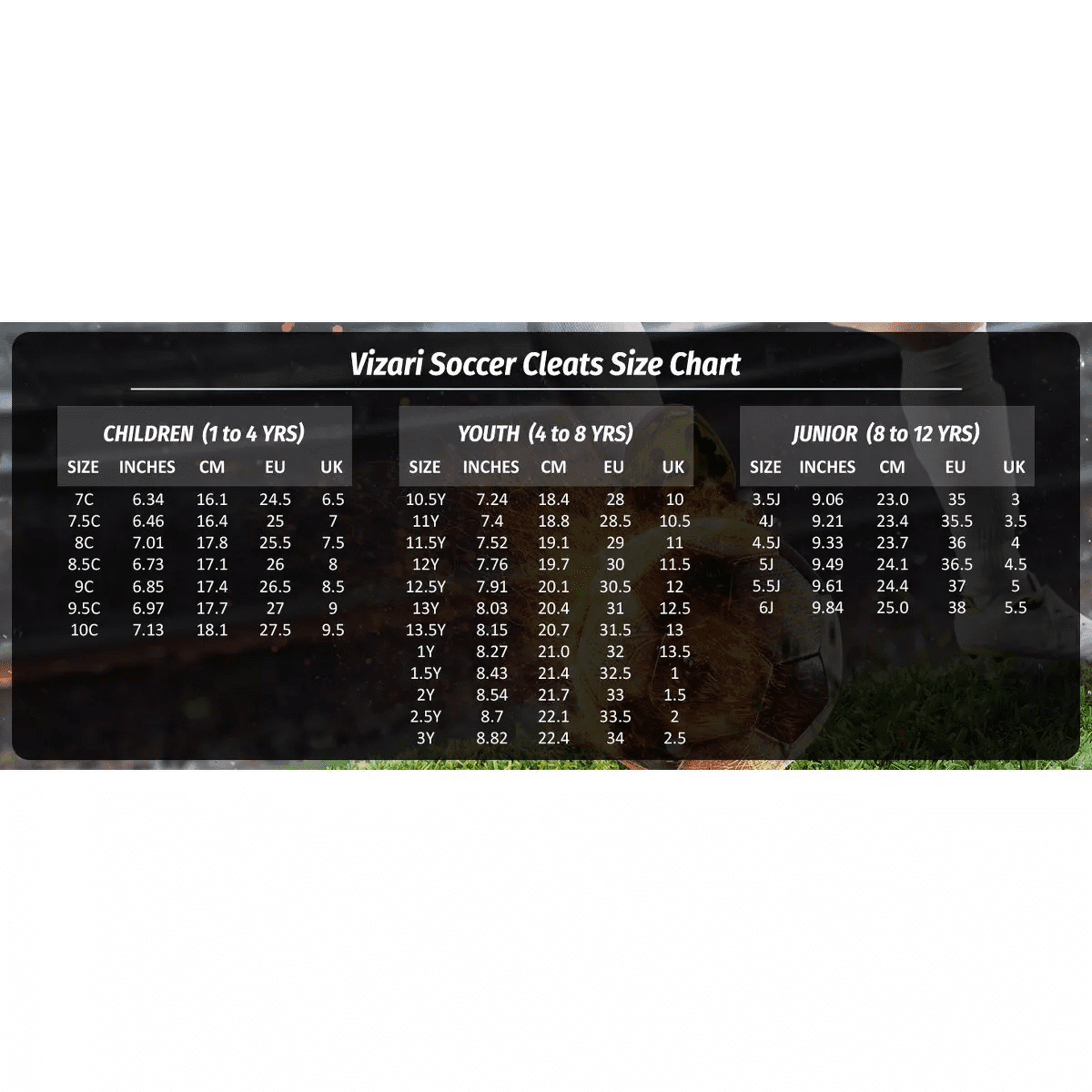 Vizari Frost 3 Firm Ground Kids Soccer Cleats | Frost Themed Synthetic Upper| Durable Two-Color Outsole| Outdoor Firm Ground Soccer Shoes| Perfect for Girls and Boys - Image 5