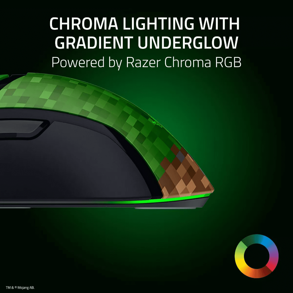 Razer Cobra Customizable Gaming Mouse - Minecraft Edition: Wired Precision Device - Image 7
