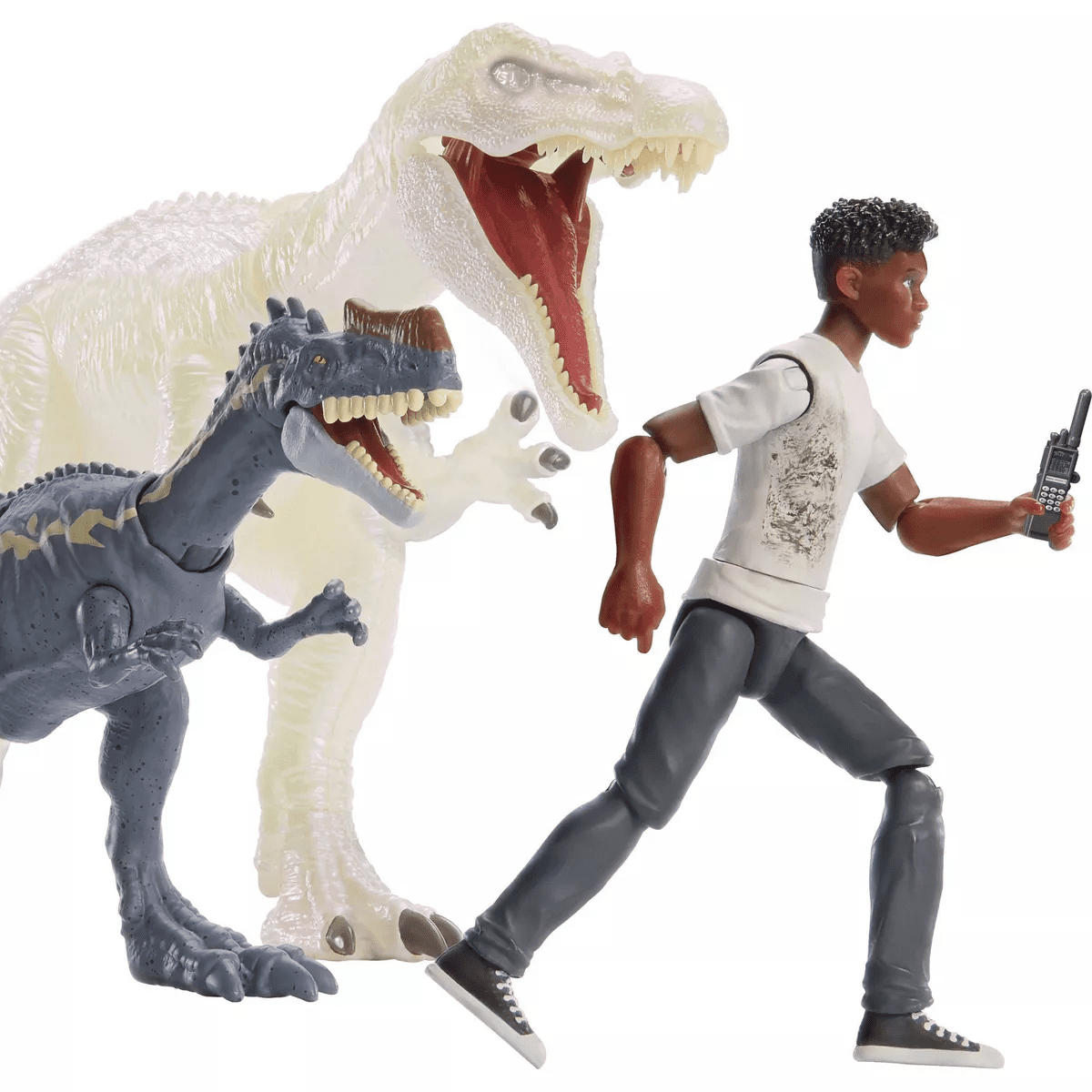 Jurassic World Chaos Theory: Darius & Baryonyx & Monolophosaurus Action Figure Toys - Image 6
