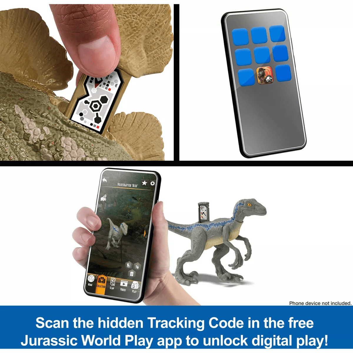 Jurassic World Chaos Theory: Darius & Baryonyx & Monolophosaurus Action Figure Toys - Image 3