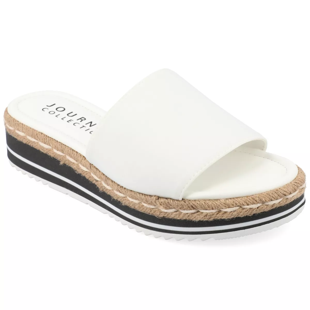Journee Women'S Comfort System Rosey Medium and Wide Width Espadrille Sandals - Image 14