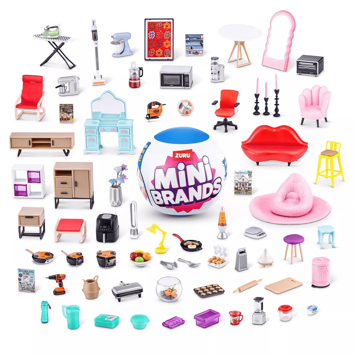 Mini Brands Home Series 1 Collectible Capsule: Fantasy Polypropylene Mini Figures for Creative Thinking - Image 4