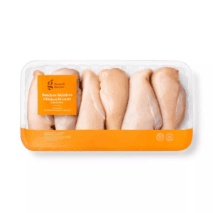 All Natural Boneless & Skinless Chicken Breast Value Pack - 2.5-5.25Lbs - Price per Lb - Good & Gather™