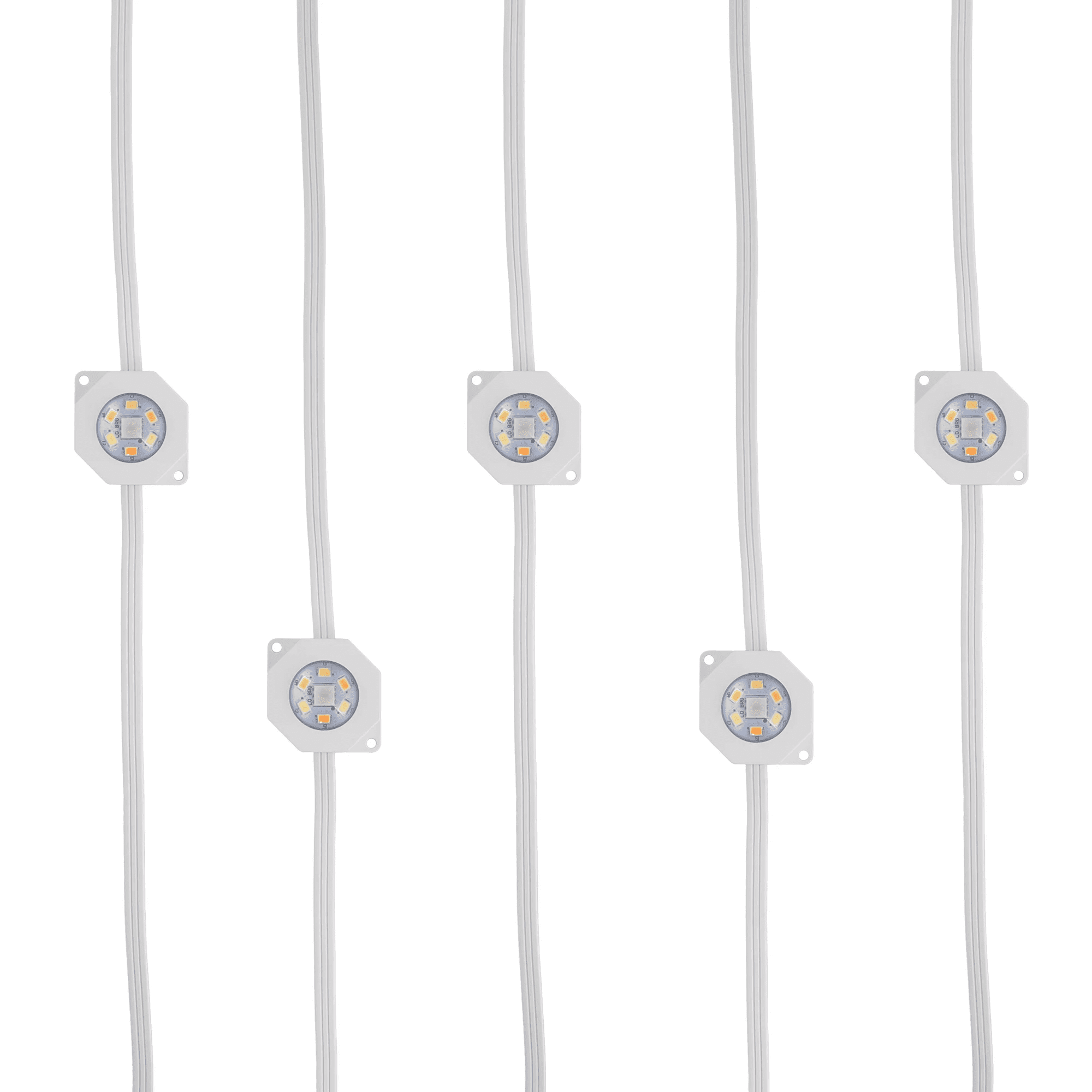 Outdoor LED Smart Lights, RGBIC+ Multiwhite Permanent Outdoor Lights W/ Voice Control, for Christmas, Halloween, Party, Gameday and More, 50Ft - Image 10