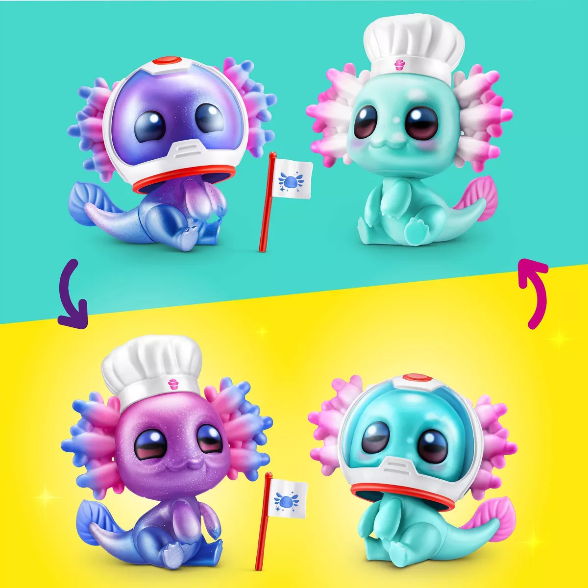 5 Surprise A-Lot-A Axolotls Mini Figure - Image 5