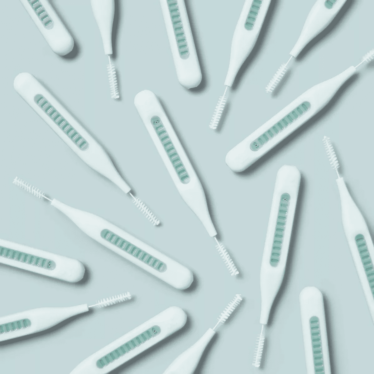 Between Teeth Interdental Brushes - Mint - Trial Size - Up&Up™ - Image 2