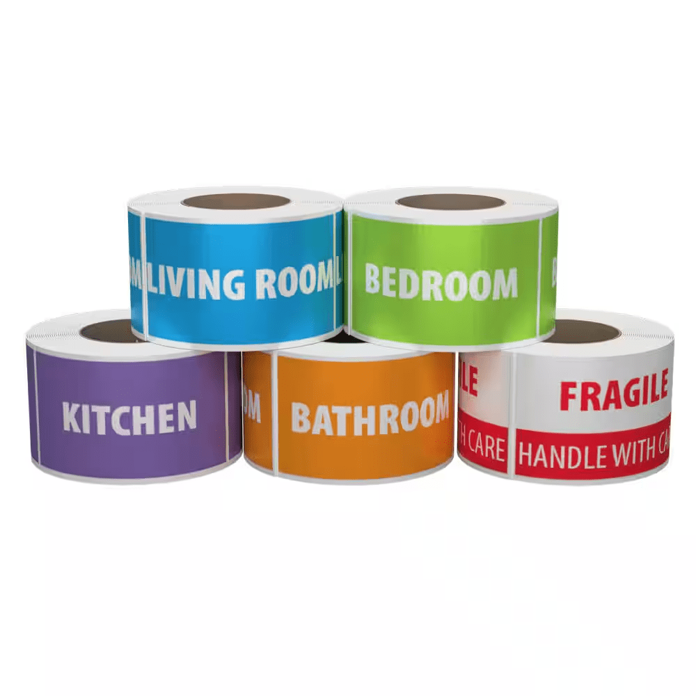 3 In. X 5 In. Moving Labels Kit - (250-Pack)