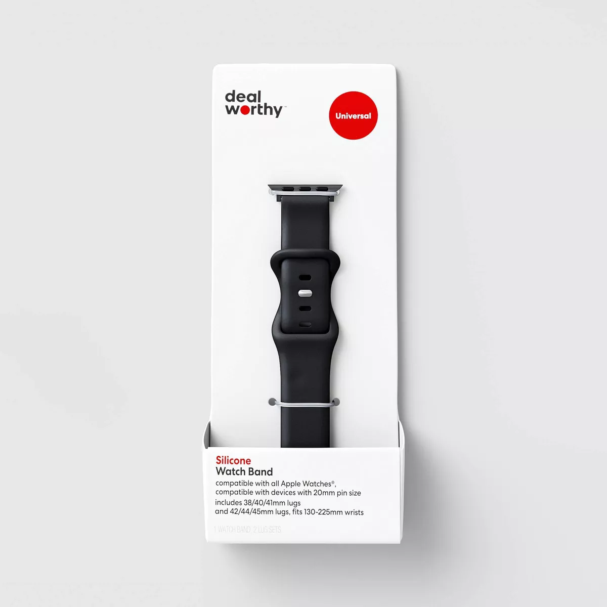 Universal Silicone Watch Band - Dealworthy™ Black